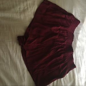 Maroon Shorts